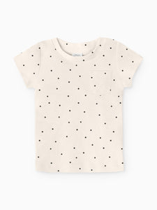 Organic Kids' Everest Short Sleeve Tee - Happyness