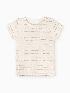 Organic Kids' Everest Short Sleeve Tee - Happyness