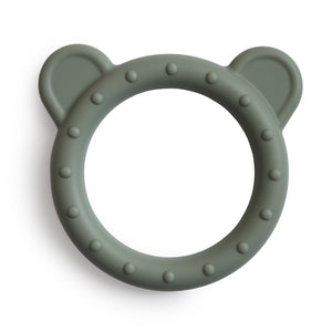 Mushie Teether (Bear / Cat) - Happyness