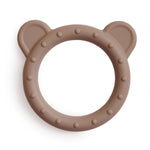 Load image into Gallery viewer, Mushie Teether (Bear / Cat) - Happyness
