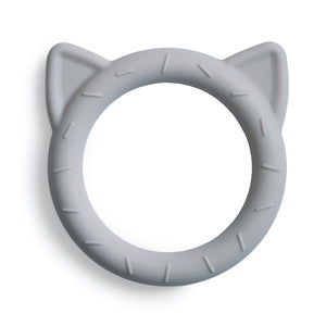 Mushie Teether (Bear / Cat) - Happyness