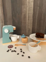 Load image into Gallery viewer, Pretend Play - Wooden Coffee Maker Set - Happyness
