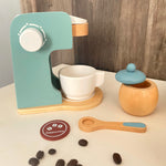 Load image into Gallery viewer, Pretend Play - Wooden Coffee Maker Set - Happyness
