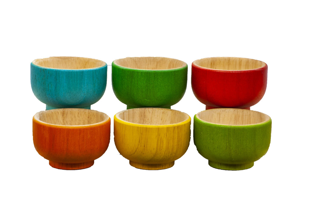 Qtoys Rainbow Sorting Bowls - Happyness